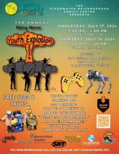 Rising Above Youth Explosion 20204 event flyer