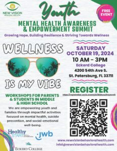 Mental Health Awareness Youth Empowerment Summit event flyer